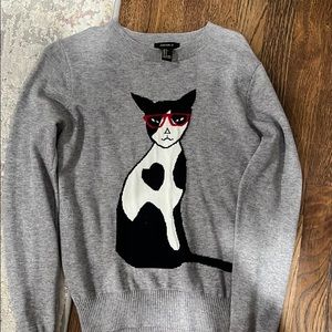 [NWOT] CAT SWEATSHIRT